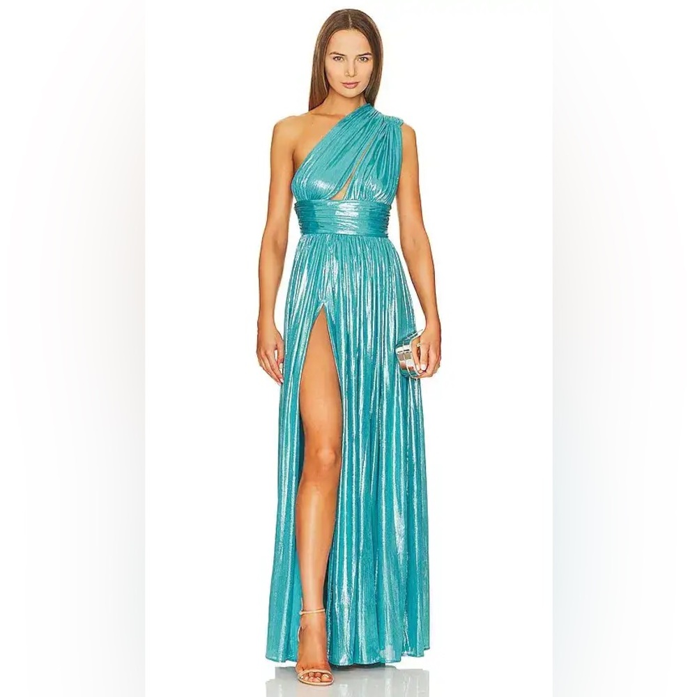 Bronx and Banco Aphrodite Gown in Teal